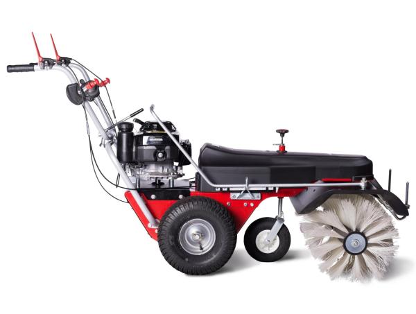 Kehrmaschine Limpar 104 Pro -Briggs & Stratton Motor -12 Besatz Nylon